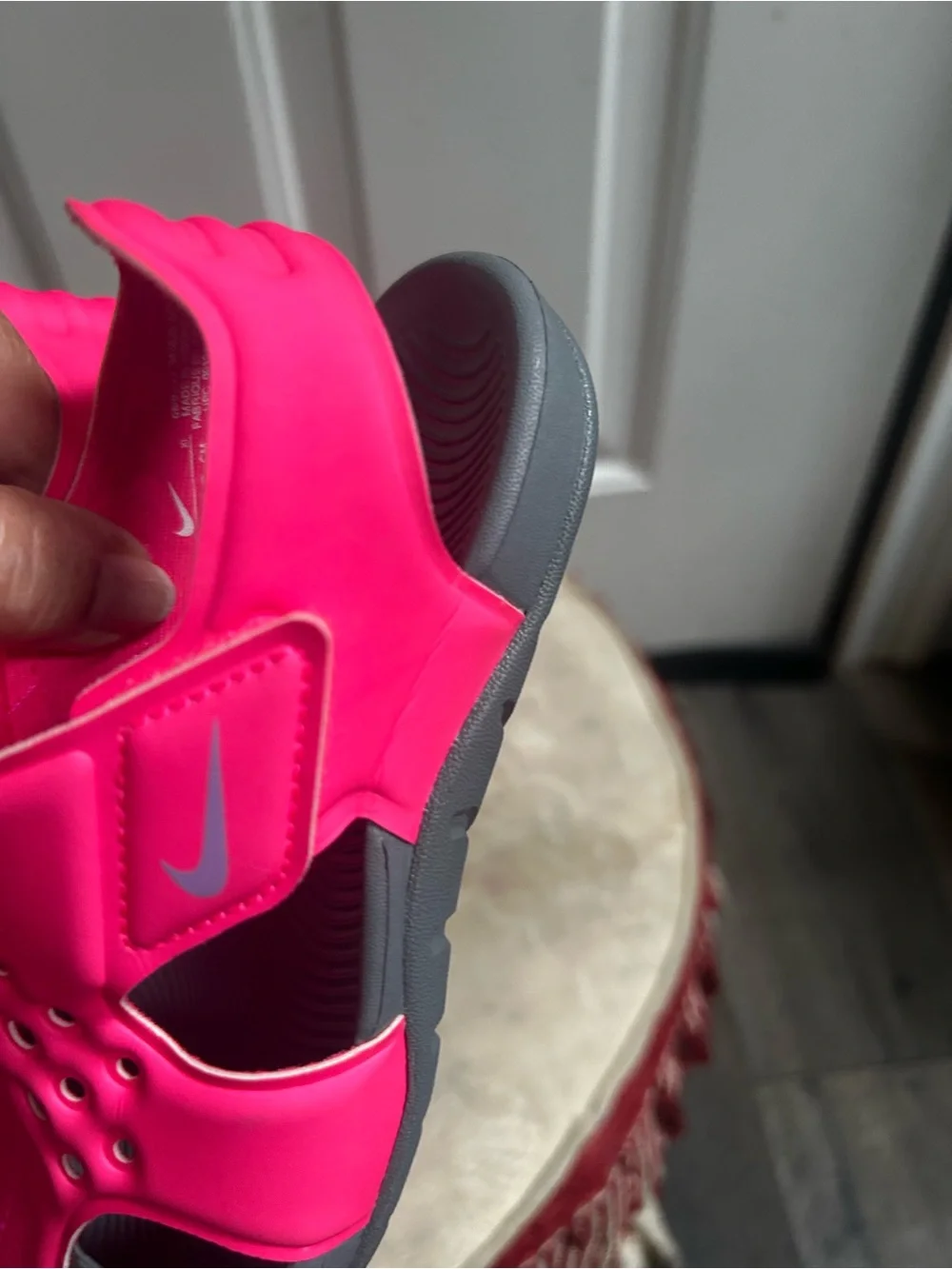 Nike Kids' Sunray Protect 2D Pink Water Shoes Sz 12C